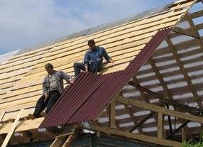 подготовка крыши под ондулин