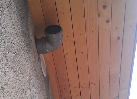 можно ли вывести дымоход через фронтон