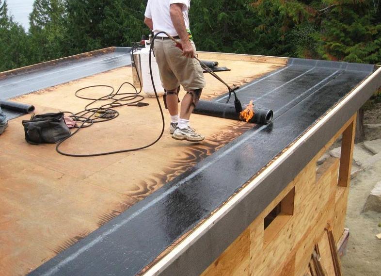 наплавляемая кровля на деревянное основание
