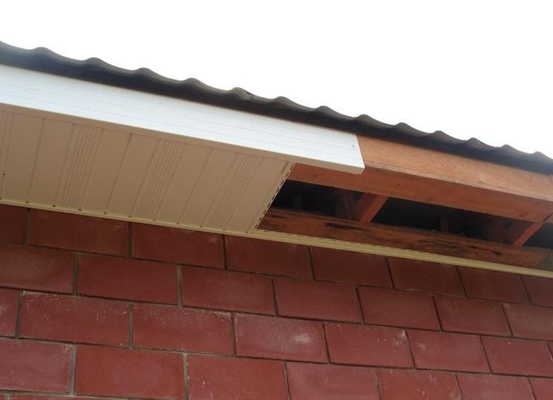 как сделать подбой крыши своими руками