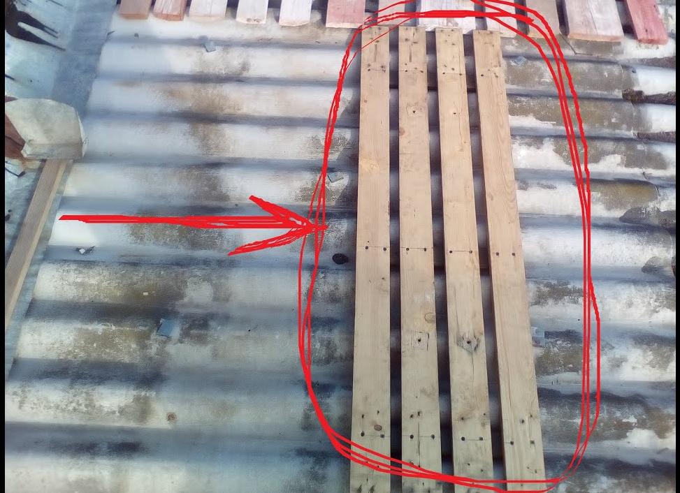 как ходить по шиферу чтобы не поломать