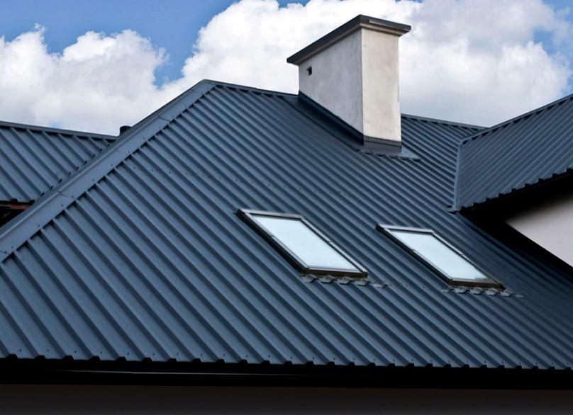 крыши из профнастила фото