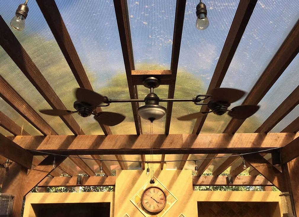 односкатный навес из поликарбоната своими руками чертежи