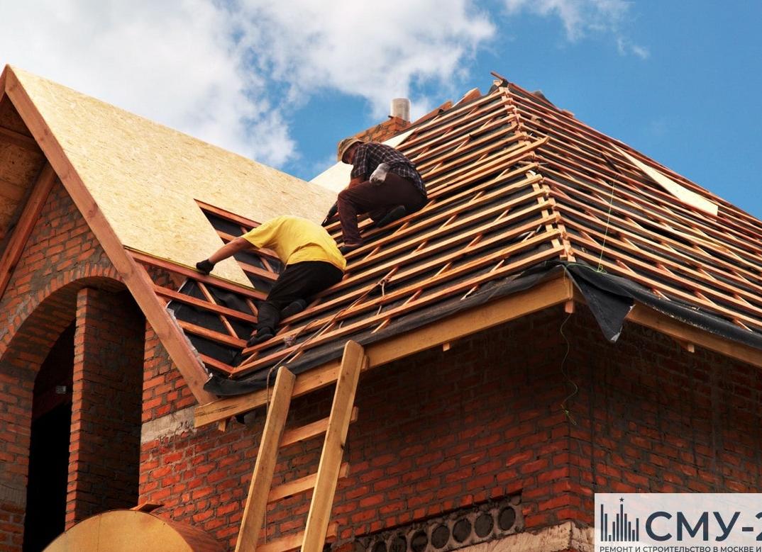 герметизация крыши дома