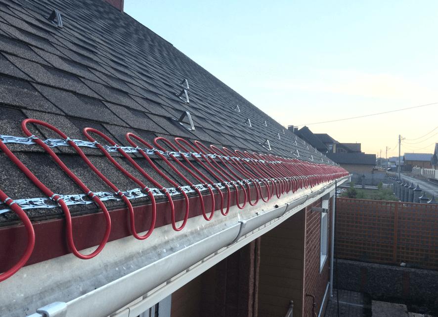 системы электрообогрева кровли