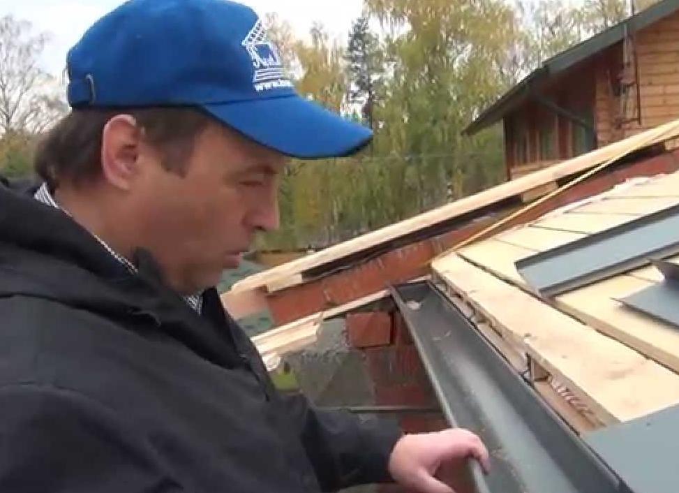 как делается фальцевая кровля