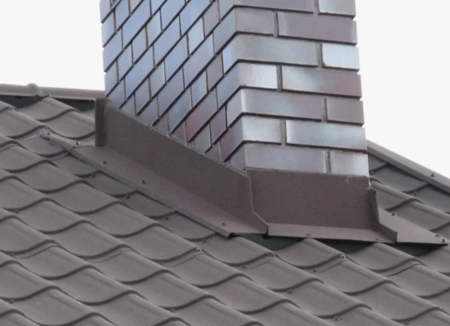 примыкание профлиста к круглой трубе