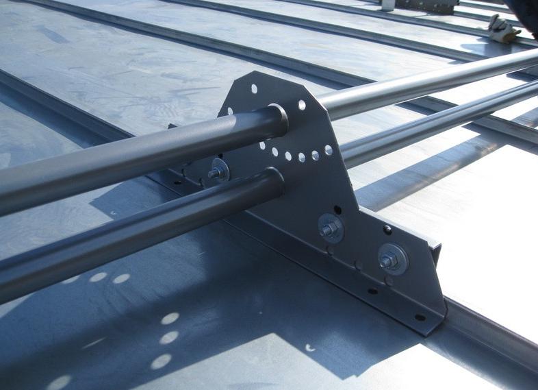 виды снегозадержателей для кровли