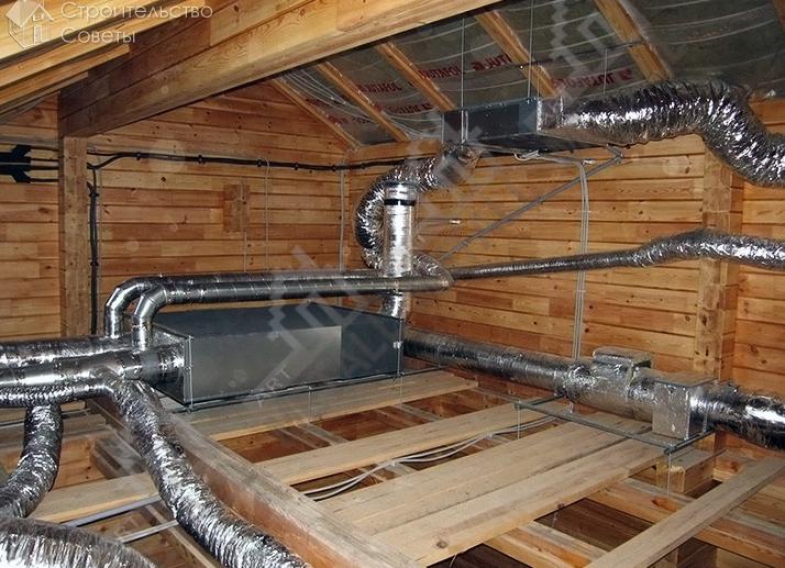 Устройство чердака частного дома