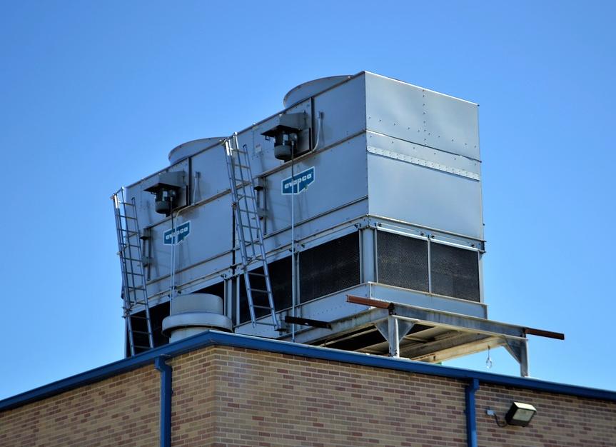 молниезащита вентиляторов на кровле