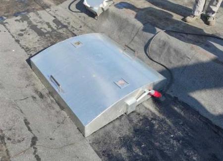 инфракрасный нагреватель мягкой кровли